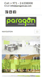 Mobile Screenshot of paragonuae.com